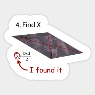 Find x Sticker